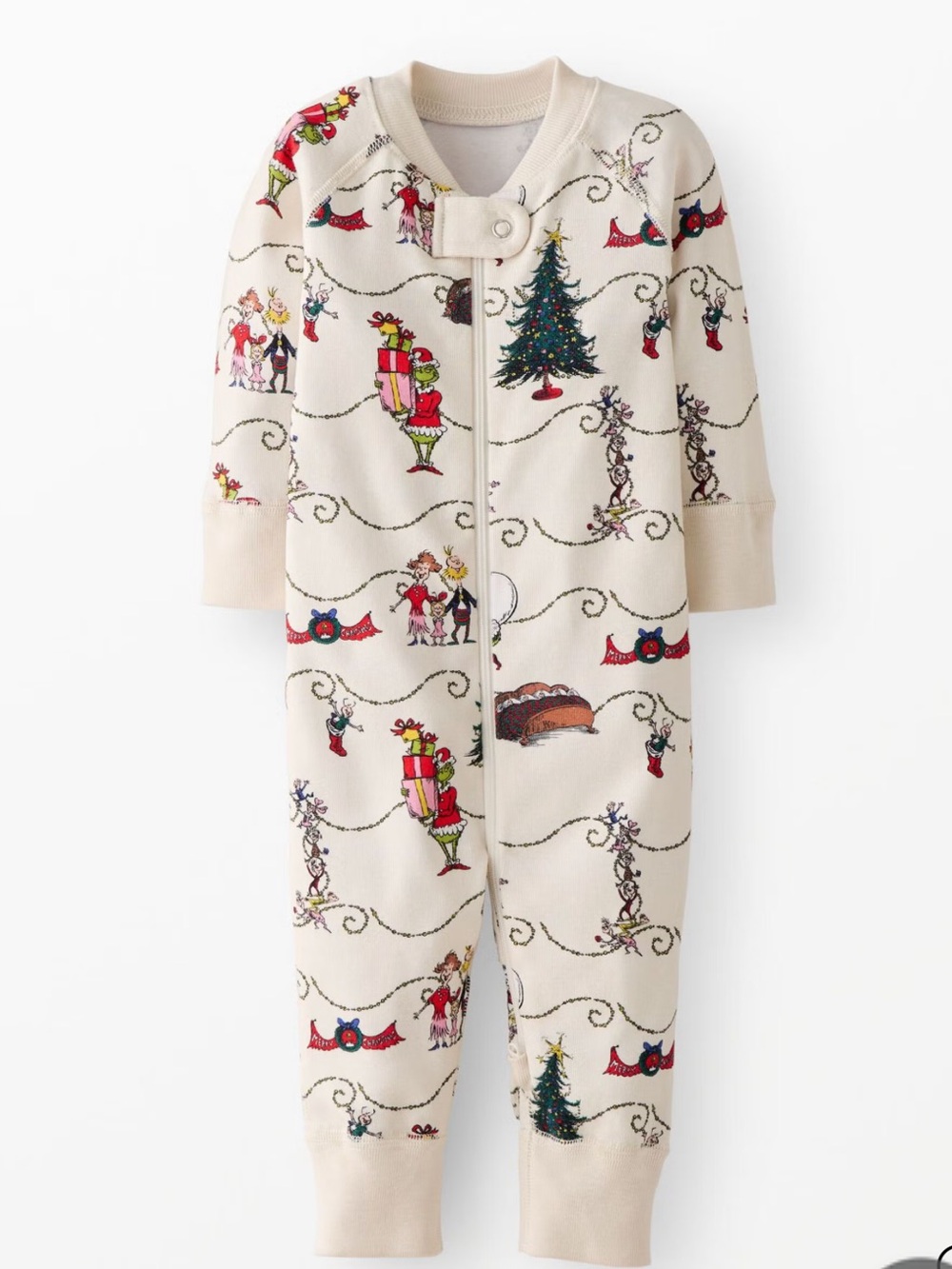NWT Hanna Andersson Dr. Seuss Grinch HannaJams™ Sleeper